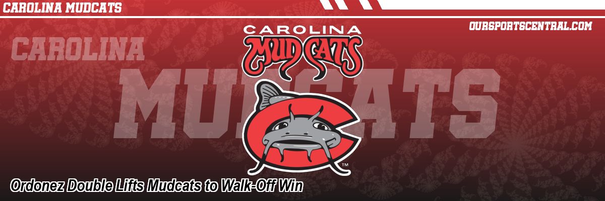 Ordonez Double Lifts Mudcats to Walk-Off Win