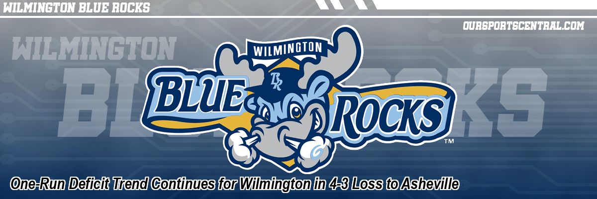 One-Run Deficit Trend Continues for Wilmington in 4-3 Loss to Asheville