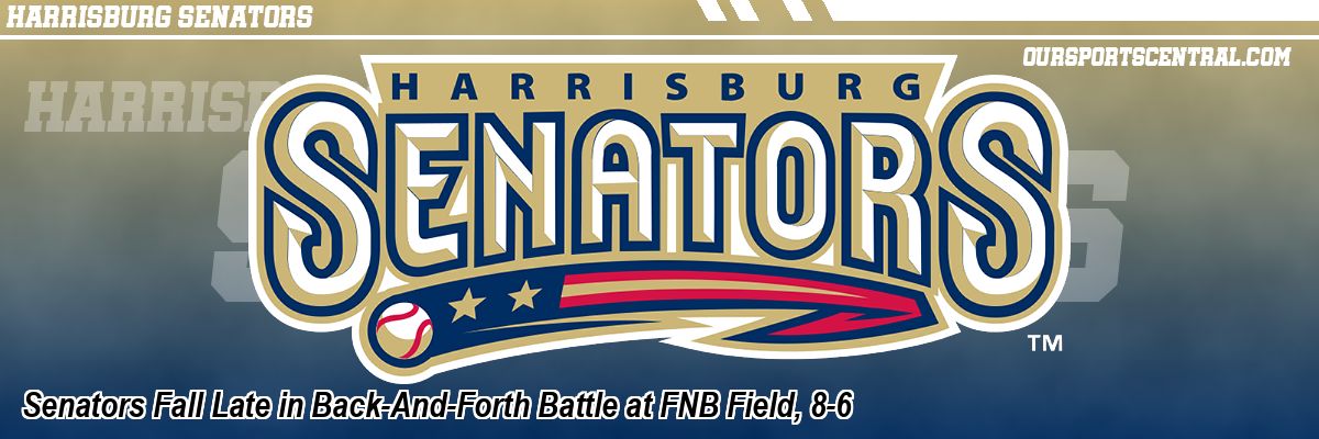 Senators Fall Late in Back-And-Forth Battle at FNB Field, 8-6