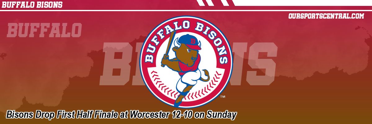 Bisons Drop First Half Finale at Worcester 12-10 on Sunday