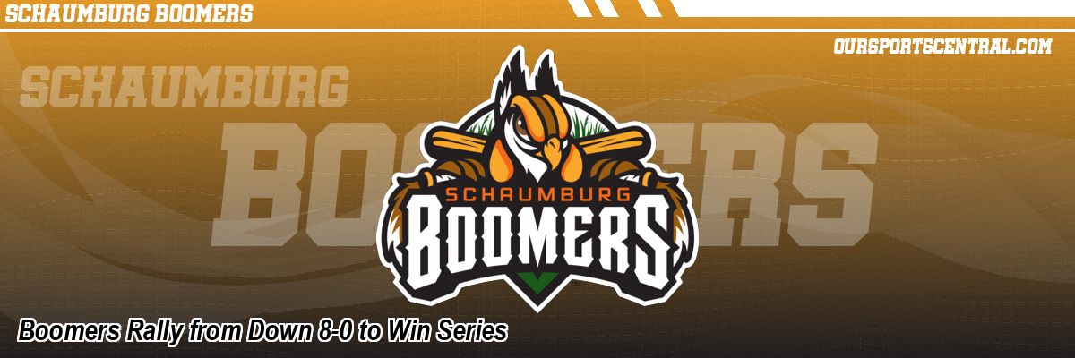 Boomers Rally from Down 8-0 to Win Series