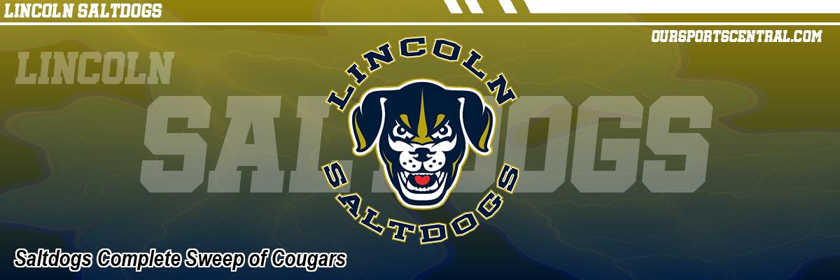 Saltdogs Complete Sweep of Cougars