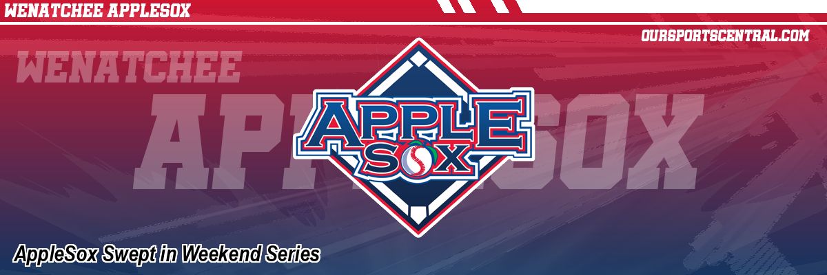AppleSox Swept in Weekend Series