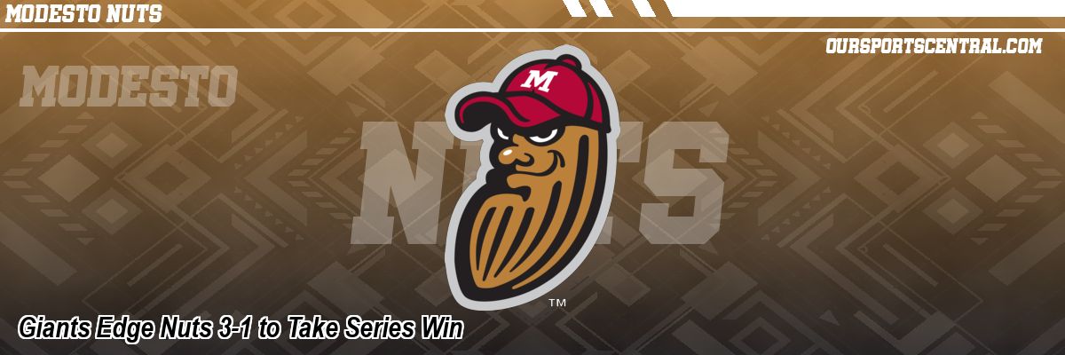 Giants Edge Nuts 3-1 to Take Series Win