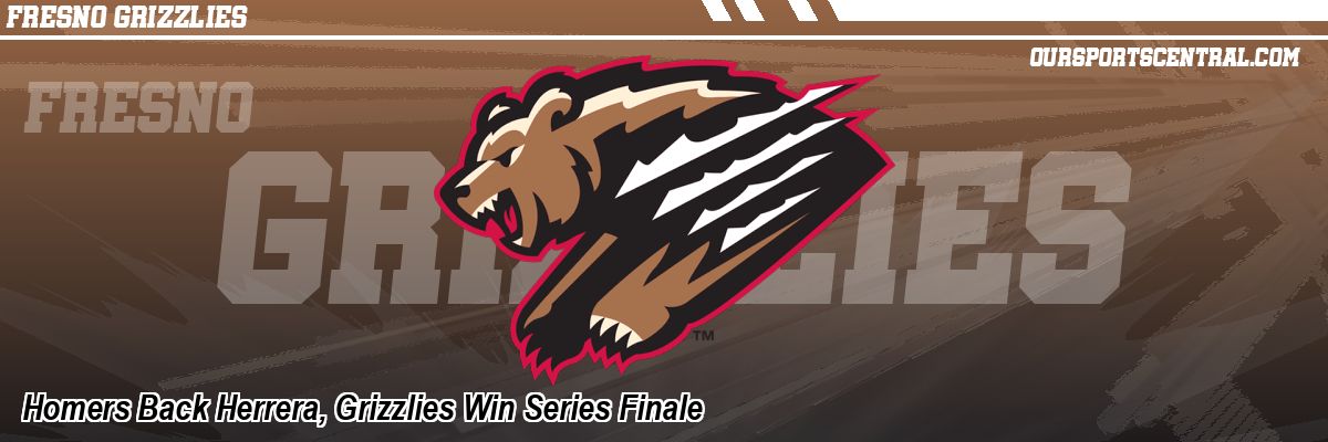 Homers Back Herrera, Grizzlies Win Series Finale