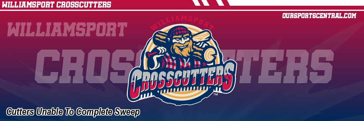 Cutters Unable To Complete Sweep