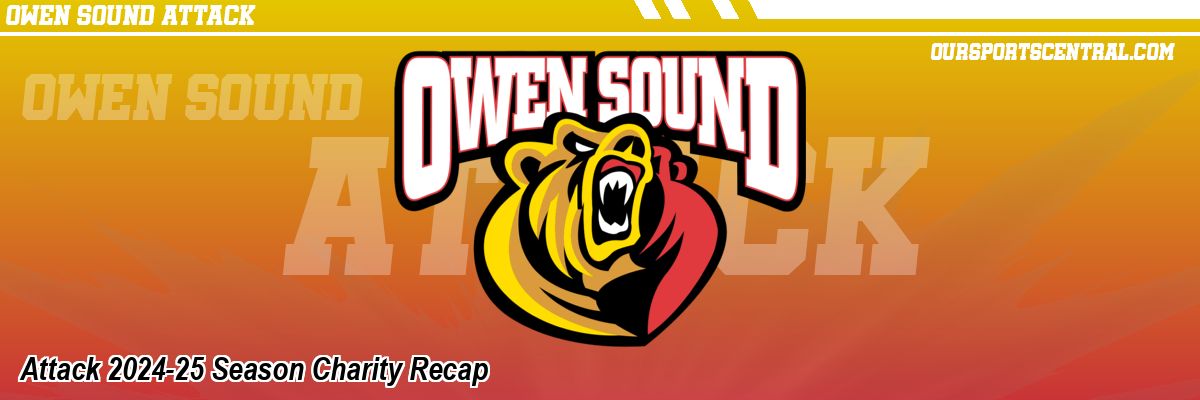 Attack 2024-25 Season Charity Recap