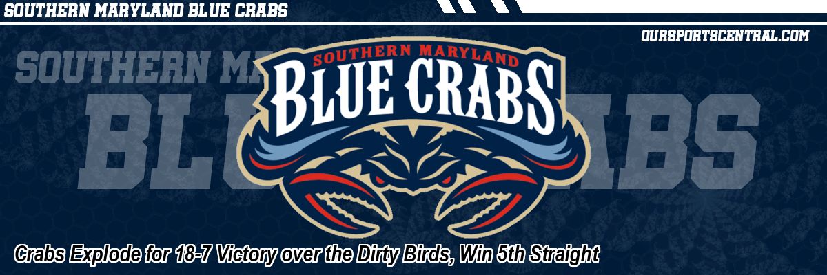 Crabs Explode for 18-7 Victory over the Dirty Birds, Win 5th Straight