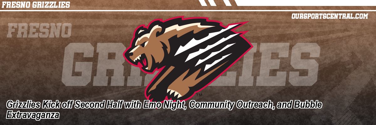 Grizzlies Kick off Second Half with Emo Night, Community Outreach, and Bubble Extravaganza