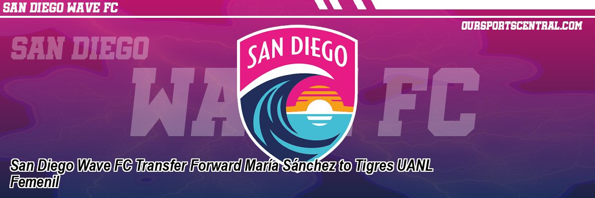 San Diego Wave FC Transfer Forward María Sánchez to Tigres UANL Femenil