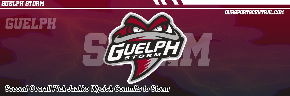 Second Overall Pick Jaakko Wycisk Commits to Storm