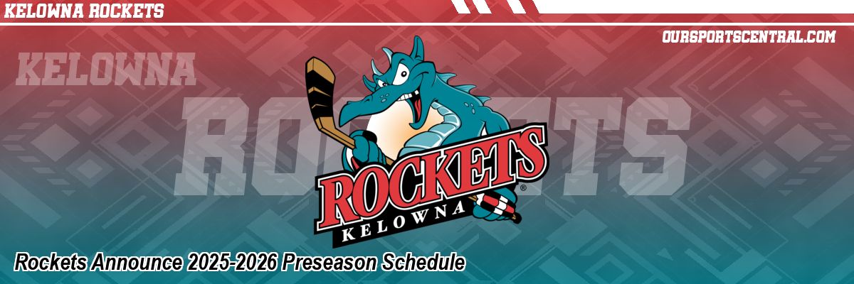 Rockets Announce 2025-2026 Preseason Schedule