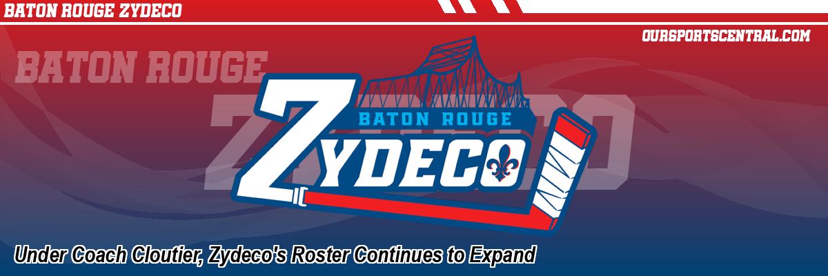Under Coach Cloutier, Zydeco's Roster Continues to Expand