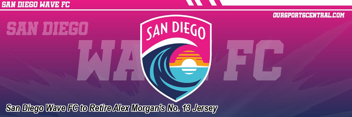San Diego Wave FC to Retire Alex Morgan's No. 13 Jersey