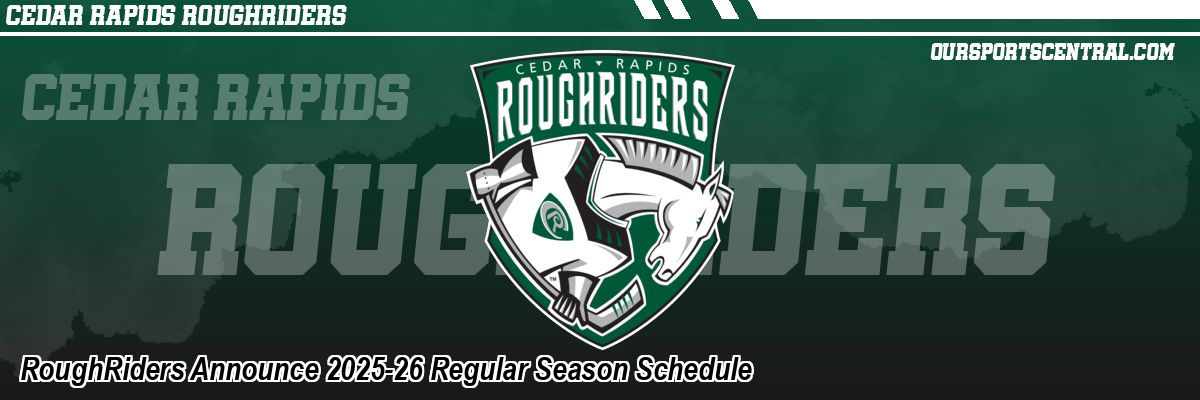 RoughRiders Announce 2025-26 Regular Season Schedule