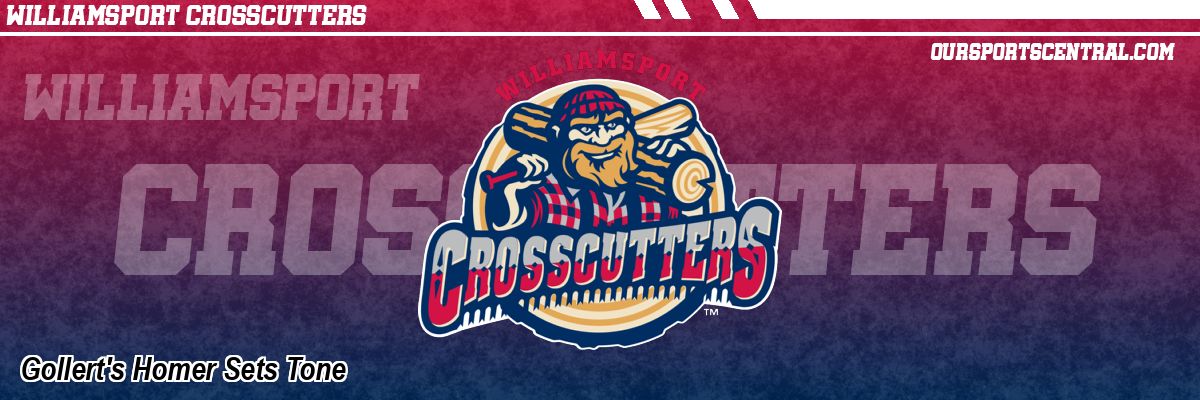 Gollert's Homer Sets Tone