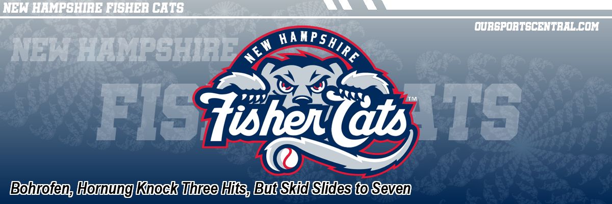 Bohrofen, Hornung Knock Three Hits, But Skid Slides to Seven