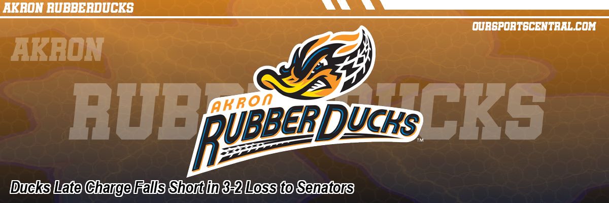 Ducks Late Charge Falls Short in 3-2 Loss to Senators