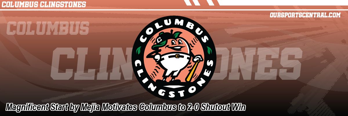Magnificent Start by Mejia Motivates Columbus to 2-0 Shutout Win