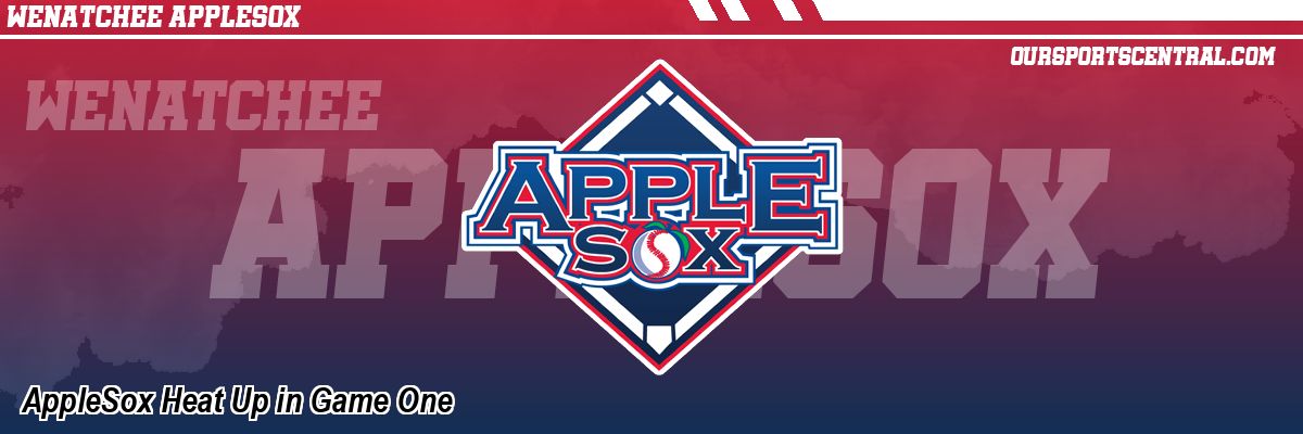 AppleSox Heat Up in Game One