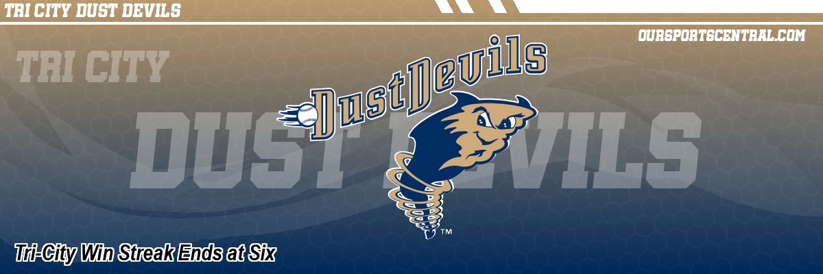Tri-City Win Streak Ends at Six