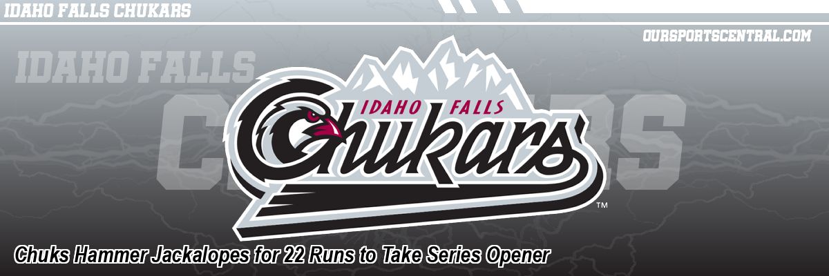 Chuks Hammer Jackalopes for 22 Runs to Take Series Opener