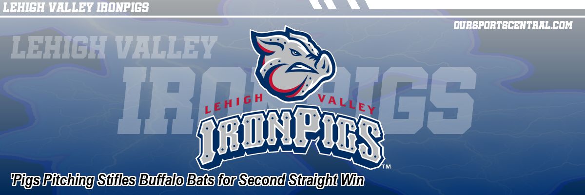 'Pigs Pitching Stifles Buffalo Bats for Second Straight Win