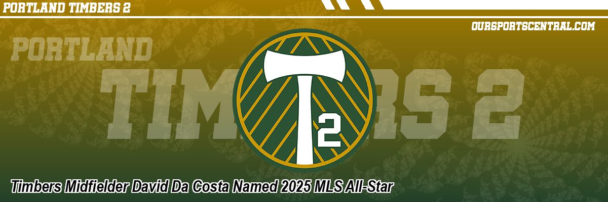 Timbers Midfielder David Da Costa Named 2025 MLS All-Star