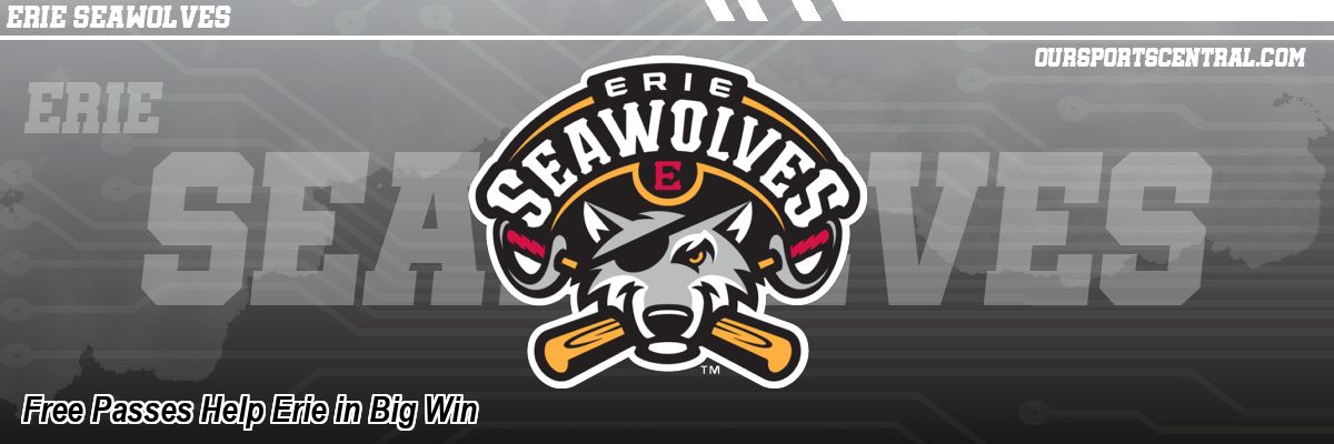 Free Passes Help Erie in Big Win