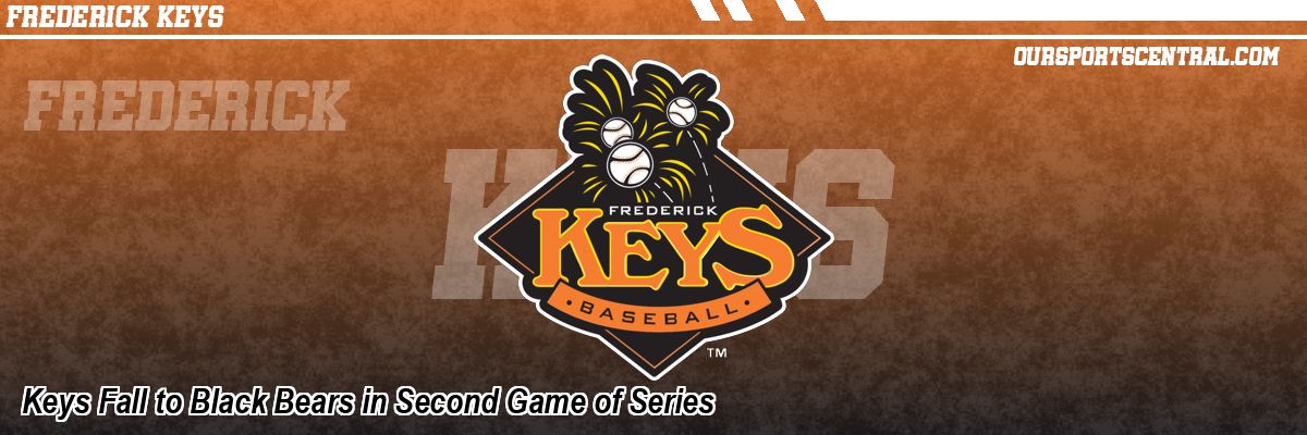 Keys Fall to Black Bears in Second Game of Series