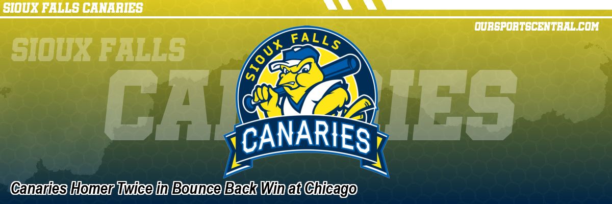 Canaries Homer Twice in Bounce Back Win at Chicago
