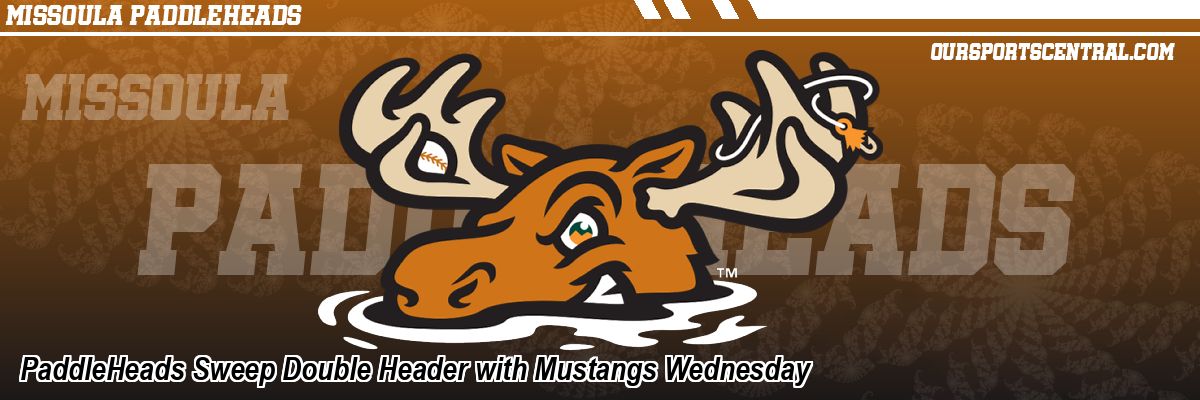 PaddleHeads Sweep Double Header with Mustangs Wednesday