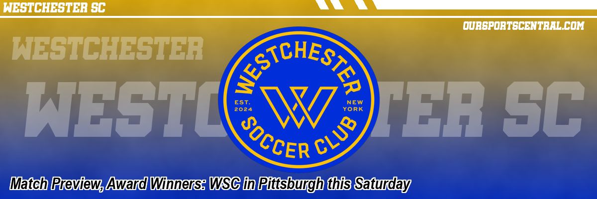 Match Preview, Award Winners: WSC in Pittsburgh this Saturday