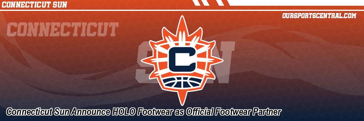 Connecticut Sun Announce HOLO Footwear as Official Footwear Partner