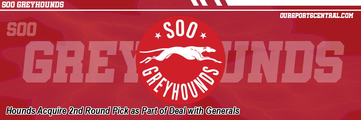 Hounds Acquire 2nd Round Pick as Part of Deal with Generals