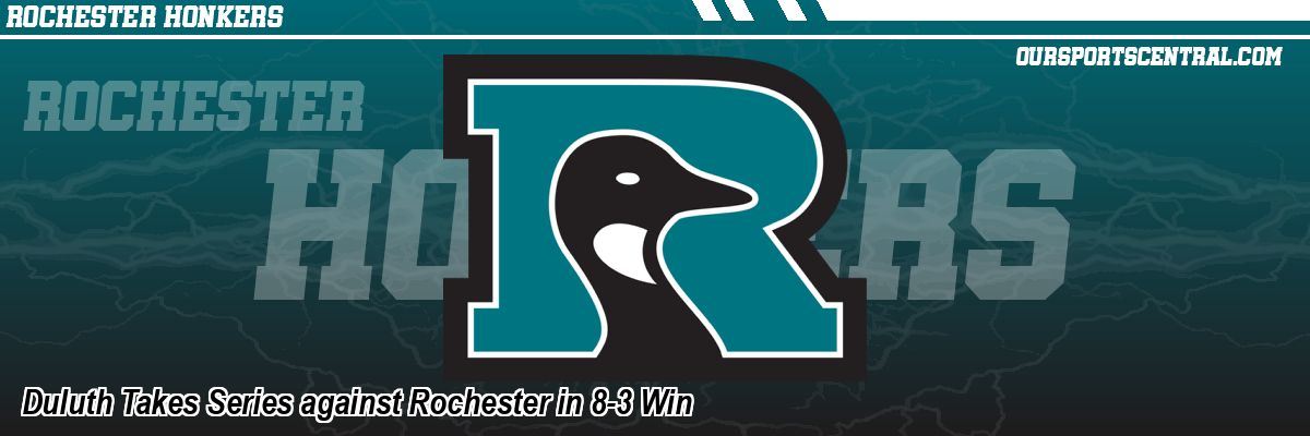 Duluth Takes Series against Rochester in 8-3 Win