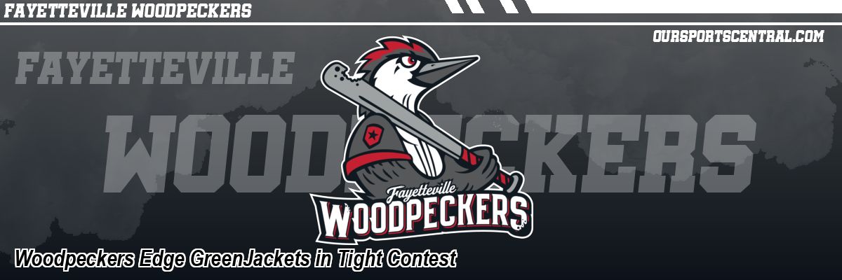 Woodpeckers Edge GreenJackets in Tight Contest
