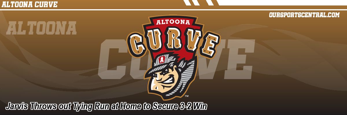 Jarvis Throws out Tying Run at Home to Secure 3-2 Win
