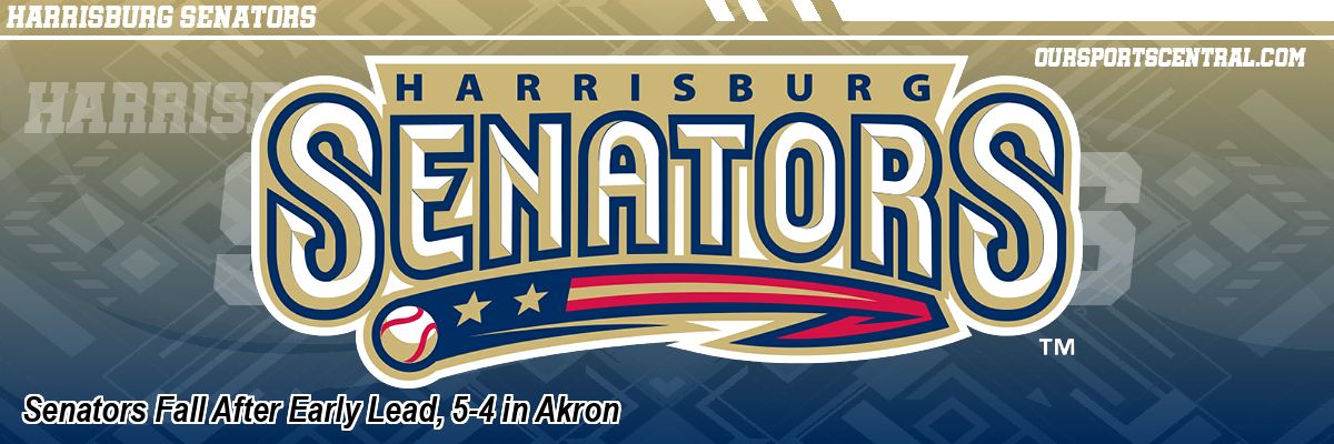 Senators Fall After Early Lead, 5-4 in Akron