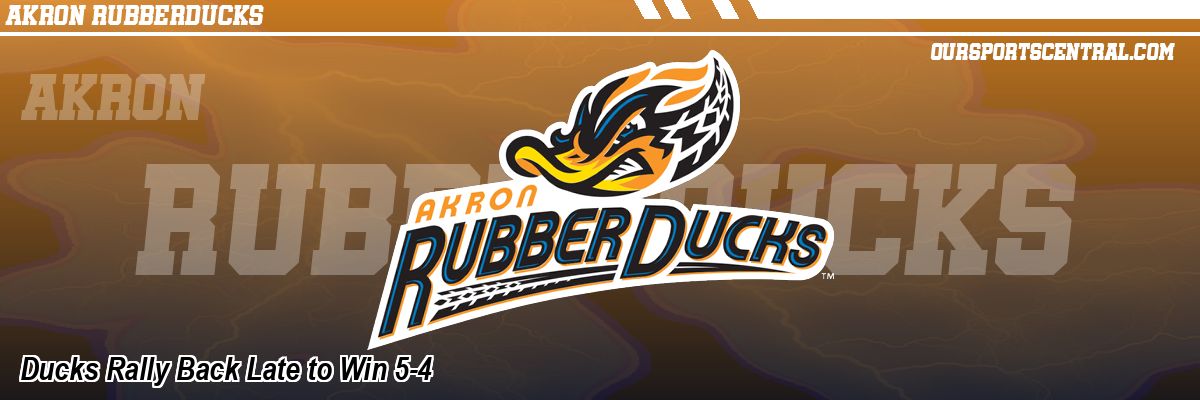 Ducks Rally Back Late to Win 5-4