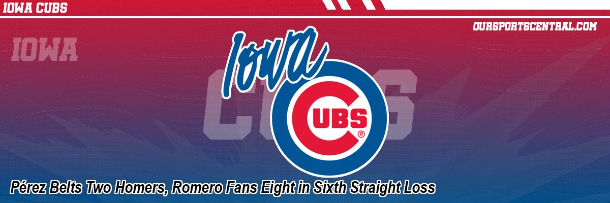 Pérez Belts Two Homers, Romero Fans Eight in Sixth Straight Loss