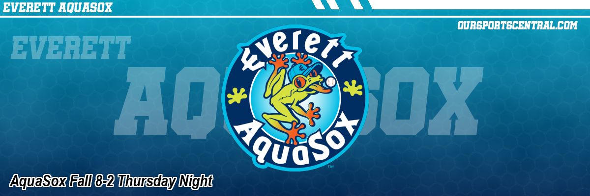 AquaSox Fall 8-2 Thursday Night