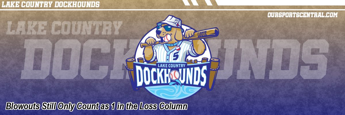 Blowouts Still Only Count as 1 in the Loss Column