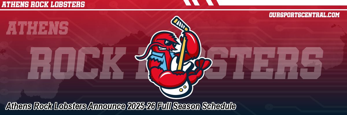 Athens Rock Lobsters Announce 2025-26 Full Season Schedule