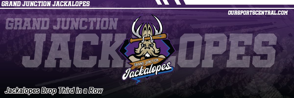 Jackalopes Drop Third in a Row