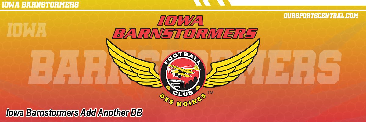 Iowa Barnstormers Add Another DB
