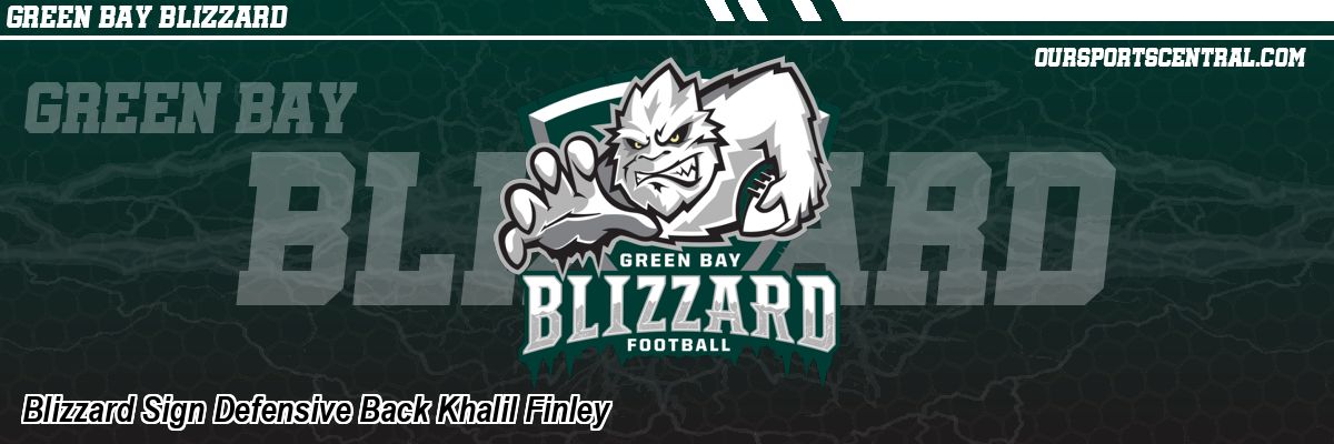 Blizzard Sign Defensive Back Khalil Finley