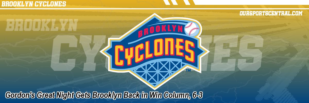 Gordon's Great Night Gets Brooklyn Back in Win Column, 6-3