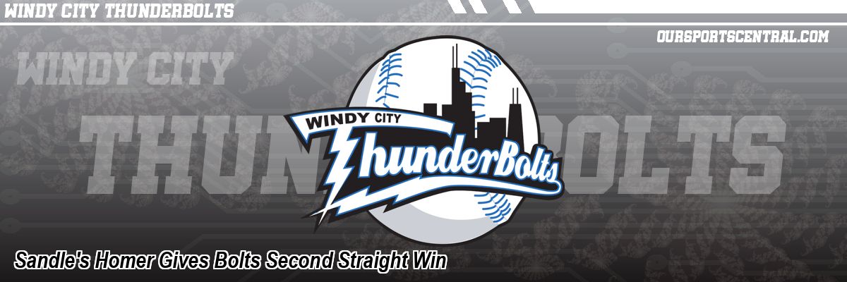 Sandle's Homer Gives Bolts Second Straight Win
