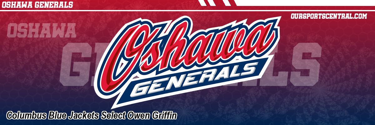 Columbus Blue Jackets Select Owen Griffin